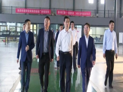 王营调研世界杯信誉买球机械智能制造产业园项目