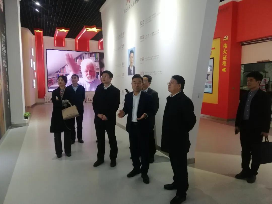 省工业和信息化厅一级巡视员张忠军一行莅临世界杯信誉买球机械考察调研